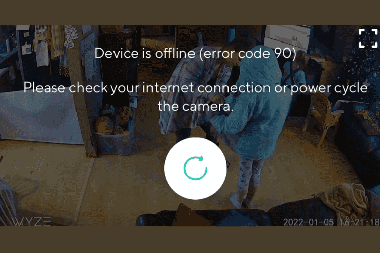device is offline error code 90